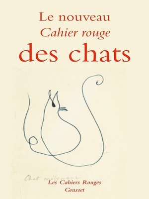 cover image of Le nouveau cahier rouge des chats